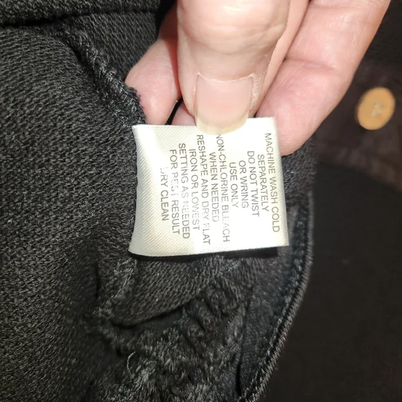 Intimately Free People Peek Aye Henley Black Bodysuit Size XS Textured Thong - Picture 9 of 11